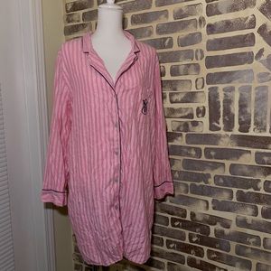 Victoria’s Secret striped Pajama Shirt